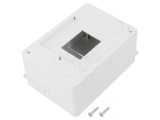Carcasă pentru aparatură modulară IP20 albă 4 module 400V