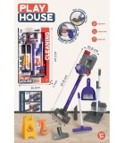 Aspirator Vertical pentru Copii Mare cu Set de Curățare Play House