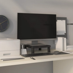 vidaXL Suport pentru monitor, negru, 33,5x34x10,5 cm