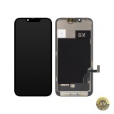 Display cu Touchscreen GX pentru Apple iPhone 13 cu Rama Versiune OLED IC Movable Negru