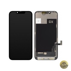 Display cu Touchscreen GX pentru Apple iPhone 13 cu Rama Versiune OLED IC Movable Negru