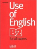Use of English B2 for all exams - E. Moutsou