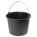 Galeata pentru mortar 20L din plastic rezistent, cu maner metalic