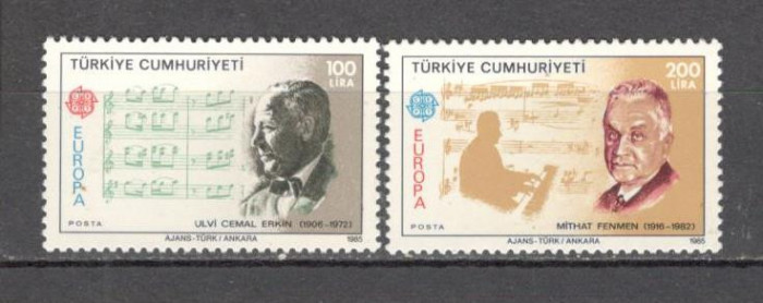 Turcia.1985 EUROPA-Anul muzicii SE.635