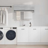 vidaXL Șifonier, gri sonoma, 100x32,5x35 cm, lemn prelucrat 815214