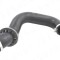 Furtun intercooler Volkswagen Transporter T5, 2009-2016 Motor 2.0 Tdi, Cauciuc, 62/62 Mm, Cu Coliere, OE: 7e0145980,