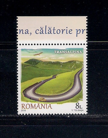 ROMANIA 2016 - TRANSALPINA, CALATORIE PRINTRE NORI, MNH - LP 2115