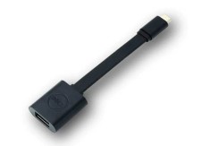 CABLU alimentare si date DELL, pt. smartphone, USB 3.0 (M) la USB Type-C (T), 0.13 m, metal, plastic, negru, &quot;470-ABNE-05&quot; (timbru verde 0.08 lei)