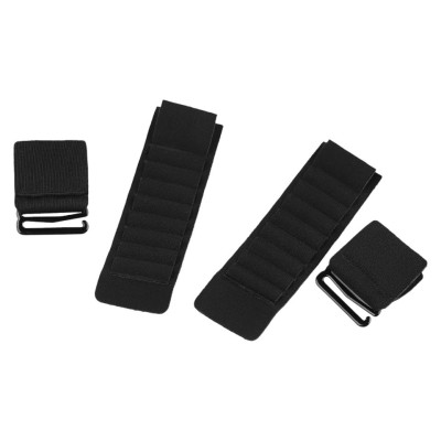 Set 2 extensii pentru sutiene sau vestimentatie sport Crisalida, latime 3 cm, Negru foto