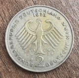 C50 - Moneda foarte veche - Germania - 2 marci - 1973 litera J