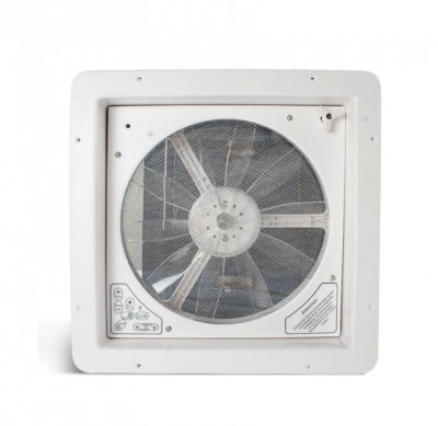 Trapa ventilator 40&amp;times;40 cm cu telecomanda foto