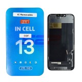 Display LCD Touchscreen cu Rama Apple iPhone 13 Negru COF INCELL