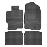 Covorase Cauciuc Dedicate Mazda 6 II GH 2007-2012 Frogum Negru, Rezistente Umezeala