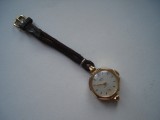 Ceas dame mecanic englezesc Smiths 7 jewels Shockproof, defect, cheita blocata, Analog, Casual, Metal necunoscut