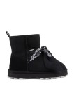 Emu Australia cizme de zăpadă din piele &icirc;ntoarsă Sharky Mini Bandana culoarea negru, W13199