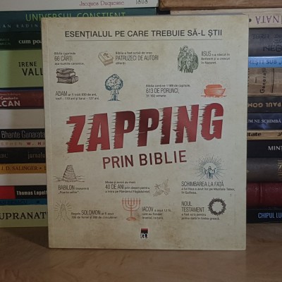 ERIC DENIMAL - ZAPPING PRIN BIBLIE , RAO , 2021 # foto