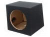 Carcasă difuzor MDF neagră BASSER 250mm &Oslash;orif: 232mm 20l