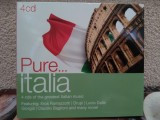 Cd - Pure...Italia - 4 CD&#039;s Of The Greatest Italian Music, Album 4CD&#039;s-Set 2012, Made in E.U., Sony Music