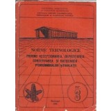 Norme tehnologice privind receptionarea, depozitarea, conservarea si batozarea porumbului stiuleti