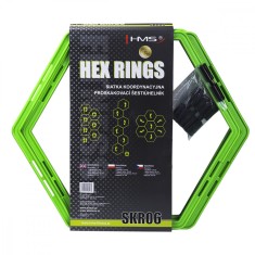 Cercuri hexagonale pentru coordonare HMS SKR06 FitLine Training