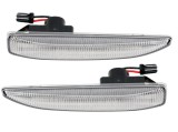Set lampa semnalizare laterala Bmw Seria 7 01.2005-10.2008, Seria 7 09.2001-12.2004, stanga+dreapta, indicator dinamic; LED; transparent; Tuning;
