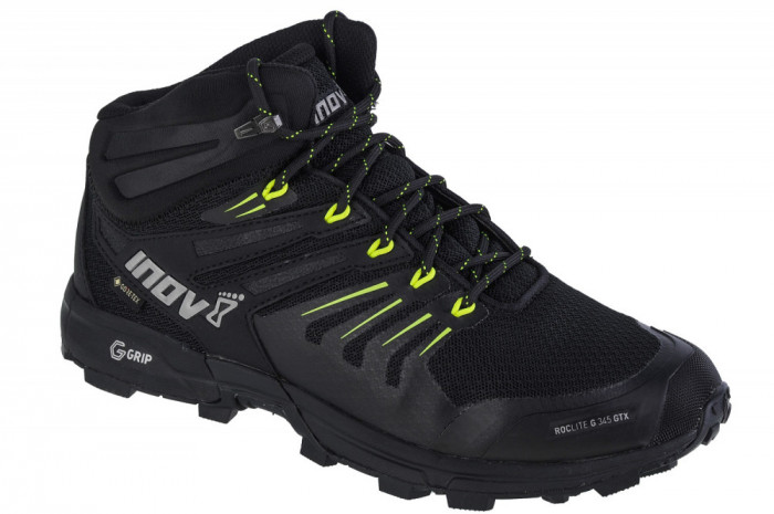 Pantofi de trekking Inov-8 Roclite 345 GTX V2 001071-BKLM-M-01 negru