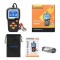 Tester Profesional pentru Baterii Auto si Moto KONNWEI KW650, 6-16V, cu Ecran Color 2.4&quot;, Analiza Grafica, tiparire raport și update online