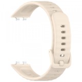 Curea Techsuit W082 pentru Huawei Band 11 / 11 Pro, Crem