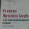 Pr. Ion Sachelarescu - Problema Miracolului Crestin (1932)