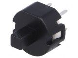Comutator Tastatură SPST-NO Negru 32VDC THT