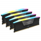 Kit 4 memorii RAM Corsair Vegeance, 96GB (4x24GB), DDR5, 5600MHz, Negru