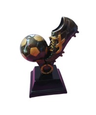 Trofeu gheata cu mingie, Fotbal, 22 cm, A-97 foto