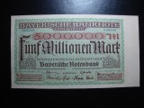 GERMANIA BAYERN 5.000.000 MARCI 1923 UNC