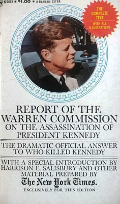 REPORT OF THE WARREN COMMISSION ON THE ASSASSINATION OF PRESIDENT KENNEDY foto