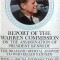 REPORT OF THE WARREN COMMISSION ON THE ASSASSINATION OF PRESIDENT KENNEDY