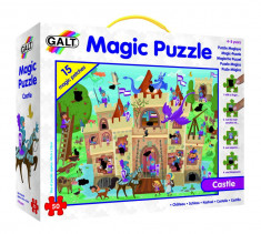 Puzzle pentru copii Galt Castelul, 50 piese, 4-8 ani foto