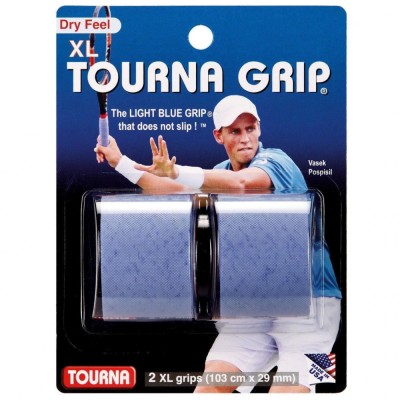 Overgrip Tourna Blue, XL, 2 bucati foto