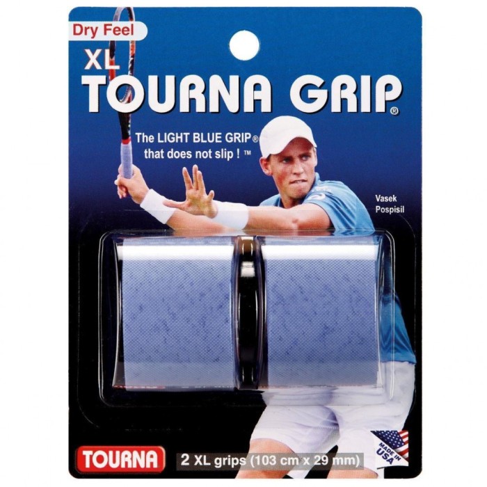 Overgrip Tourna Blue, XL, 2 bucati