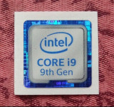 Sticker autocolant i9 - intel