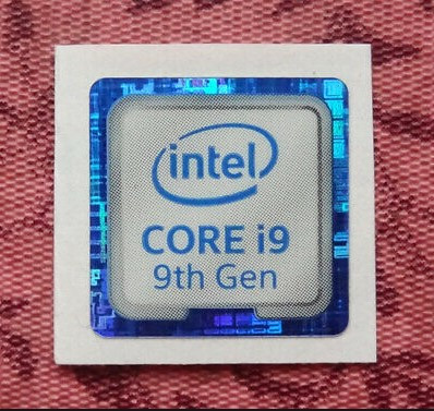 Sticker autocolant i9 - intel foto