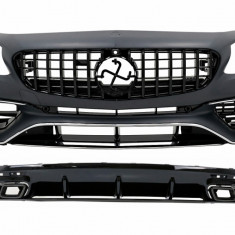 Pachet Exterior compatibil cu Mercedes S-Class C217 Coupe Sport Line (2015-2021) S63 Design CBMBC217S63BC