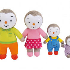 Set 4 Plusuri Jemini Familia De Pinguini Tchoupi