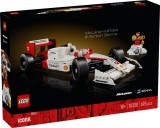 LEGO Icons McLaren MP4/4 &amp; Ayrton Senna (10330) - Model F1 1988, 693 Piese, Minifigurina Senna, Set Adulti