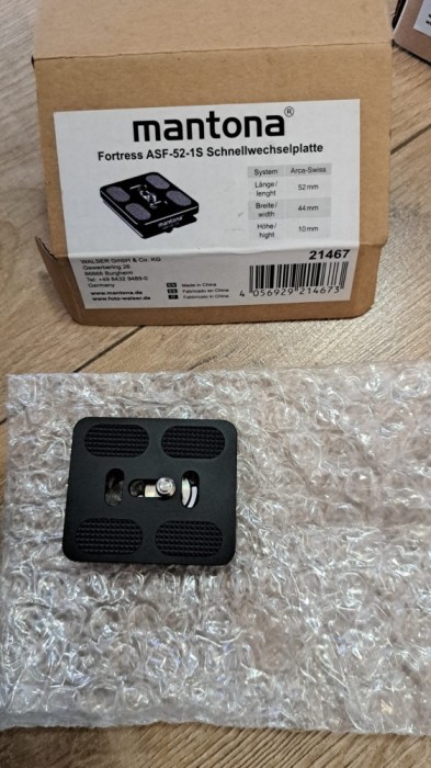 Placa de fixare rapida MANTONA