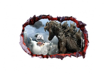 Sticker decorativ cu Dinozauri, 85 cm, 4351ST-1 foto
