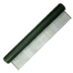 Plasa pentru gard, plastic, 300 g/m2, verde, 5x5 mm, 5x1 m foto