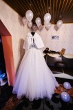 Rochie de mireasă, voal, bolerou, crinolina, halat