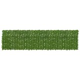 vidaXL Ecran de balcon cu frunze Verde și galben 400 x 100 cm 42040644
