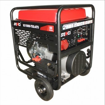 Generator SC15000-ATS, Putere max. 13 kW, 230V, AVR, motor benzina foto