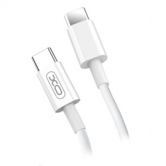 CABLU USB-C - USB-C PD 1M - ALB foto